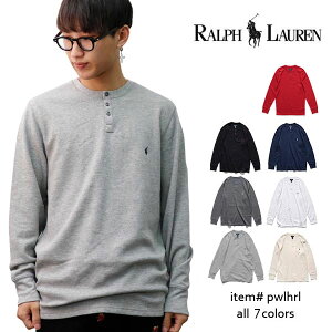 ポロ ラルフローレン /POLO RALPH LAUREN PWLHRL サーマル ヘンリーネック ロングTシャツ ロンT 長袖 Tシャツ メンズ トップス ポニー【ネコポス発送】