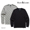 ポロ ラルフローレン/POLO RALPH LAUREN PW25HF サーマル ポニー ロングTシャツ ロンT 長袖 Tシャツ アンダーウェア インナー メンズ トップス インナー 定番ロゴ【あす楽】【送料無料】