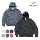 レミ レリーフ/REMI RELIEF RN6003SDM / RN6003SDN / RN6003SDO / RN6003SDP SP加工裏毛ZIPパーカー ...