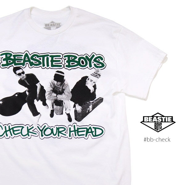 ビースティー・ボーイズ/BEASTIE BOYS BUMBLE BEE TEE Tシャツ 半袖 ロックT バンドT Check Your Head ヒップポップ ロックバンド メンズ レディース WHITE ホワイト