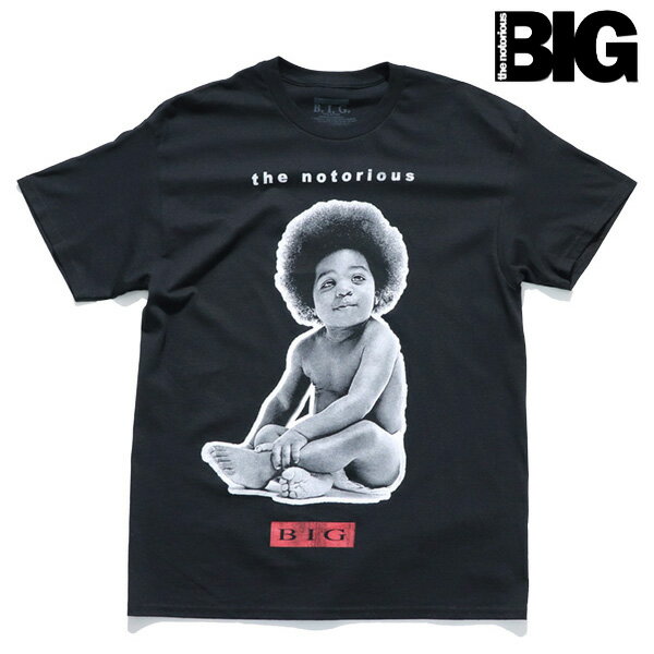ノトーリアス・B.I.G./The Notorious B.I.G. SS TEE Tシャツ 半袖 ロックT アーティストT アメリカ MC ラッパー ロゴT ニューヨーク ヒップホップ メンズ レディース 正規品 BLACK ブラック