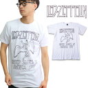 レッド ツェッペリン/Led Zeppelin US77 S/S TEE Tシャツ ロックT バンドT ヒップホップ 半袖 トップス クルーネック レッド ゼッペリン ロゴT 正規品 本物 コットン【ネコポス発送】