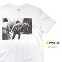 ブルース・リー/BRUCE LEE TEE Tシャツ 半袖 ロックT 燃えよドラゴン 武術 AMERICAN CLASSICS アメリカンクラシックス メンズ レディース WHITE ホワイト