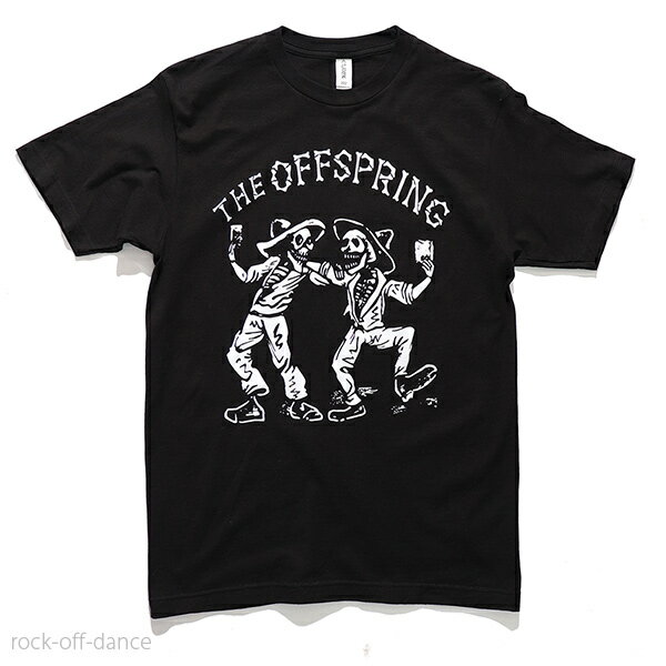 オフスプリング/THE OFFSPPING DANCE TEE Tシャツ 半袖 ロックT バンドT ハードコアパンク・バンド ロゴT アメリカ ヘヴィメタル・バンド メンズ レディース 正規品 BLACK ブラック