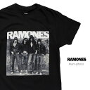 ラモーンズ/RAMONES TEE Tシャツ 半袖 ロックT バンドT ロックバンド パンク メンズ レディース BLACK ブラック【ネコポス発送】