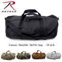 XR /Rothco Canvas Shoulder Duffle Bag 24 Inch _btobO {XgobO V_[obO s W obN 傫 ČR ~^[yyz