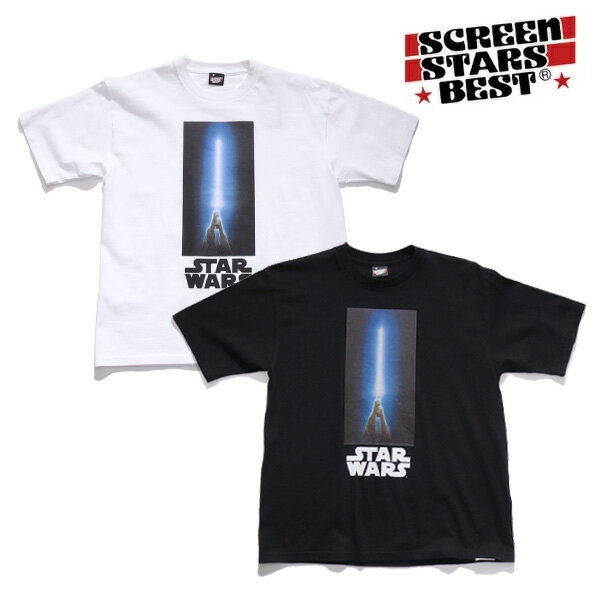 スクリーンスターズ ベスト/SCREEN STARS BEST 2522-SSBTSW9『STAR WARS』/ Tee(9) Tシャツ 半袖 ユニセックス メンズ レディース トップス WHITE BLACK ホワイト ブラック 映画 ムービー スター・ウォーズ ジェダイの帰還 プリント 100％ コットン【ネコポス発送】