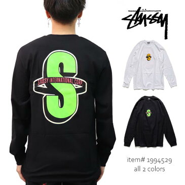 ステューシー/STUSSY 1994529 S CROP.LS TEE メンズ 長袖 ロンT ロングTシャツ ロゴ stussy トップス コットン 人気【ネコポス発送送料無料】