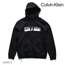 カルバン・クライン/Calvin klein 40JM973 LOGO HOODIE パーカー プルオーバーフーディー メンズ ロゴ 長袖 フード 裏起毛 トップス 人気 定番 BLACK ブラック レディース