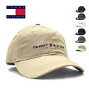 トミーヒルフィガー/TOMMY HILFIGER 6941823 6941812 メンズ レディース キャップ CAP 帽子 ロゴ BLACK【ネコポス発送】