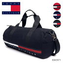 トミーヒルフィガー/TOMMY HILFIGER 6943971 GINO HAPBOR POINT DUFFLE CANVAS BAG ダッフルバック ショルダー 斜め掛け バッグ ロゴ ボストンバッグ ネイビー レッド ブラック メンズ レディース 旅行【あす楽】【送料無料】