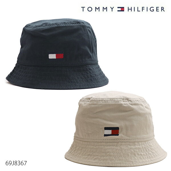 トミーヒルフィガー/TOMMY HILFIGER 69J8367 バケットハット ハット バケハ メンズ レディース キャップ HAT 帽子 ロゴ STONE ストーン ネイビー NAVY ユニセックス【ネコポス発送】