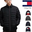 トミーヒルフィガー/TOMMY HILFIGER 150AN796 PACKABLE JACKET 中綿ジャケット パッカブルジャケット アウター ナイロン ブルゾン メンズ トリコロールカラー USA規格【あす楽】【送料無料】