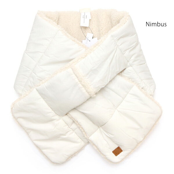 アグ/UGG 101015 AW UGGfluff Rev Scarf フラッフ レヴ スカーフ マフラー リバーシブル ファー フリース ロゴ レディース LADIES プレゼント ギフト 防寒 冬 ブランド クリスマス 通勤 通学 Nimbus Chestnut Black ニンバス チェスナット ブラック【送料無料】