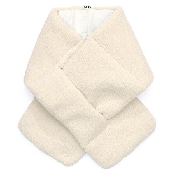 アグ/UGG 101015 AW UGGfluff Rev Scarf フラッフ レヴ スカーフ マフラー リバーシブル ファー フリース ロゴ レディース LADIES プレゼント ギフト 防寒 冬 ブランド クリスマス 通勤 通学 Nimbus Chestnut Black ニンバス チェスナット ブラック【送料無料】