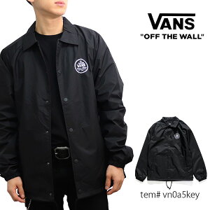 バンズ/VANS VN0A5KEY TORREY JACKET メンズ アウター コーチジャケット ナイロン プレゼント 長袖 BLACK ブラック 人気 ストリート スケーター【あす楽】【送料無料】