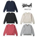 ホワイツビル/WHITES VILLE WV67728 HEAVY SWEAT SHIRT スウェット プルオーバー メンズ 長袖 ロゴ 裏起毛 トレーナー シンプル 日本製 