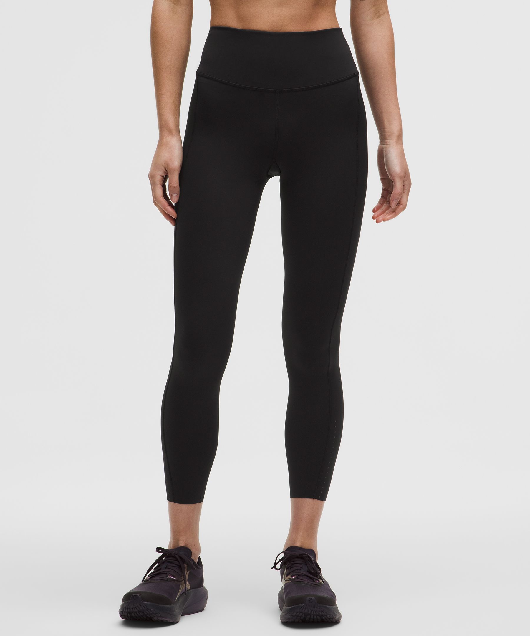 lululemon 女性 Fast and Free ハイライズ 1ポケットタイツ 24インチ Evolve *アジ...