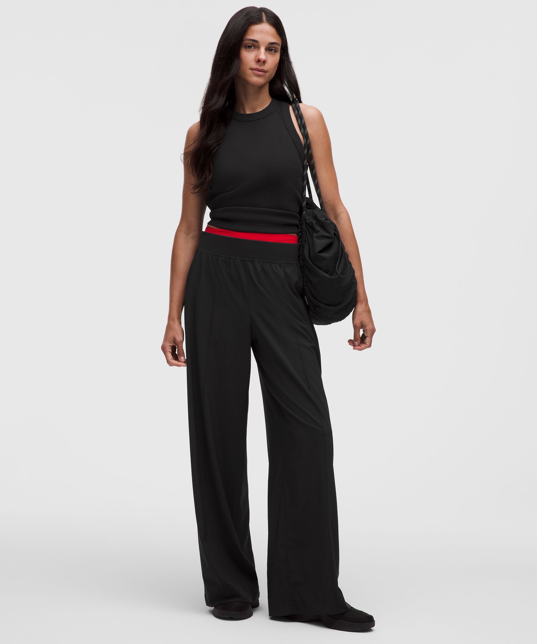  ルルレモン lululemon 女性 Breezily ミッドライズパンツ レギュラー *トリム - パンツ - カジュアル
