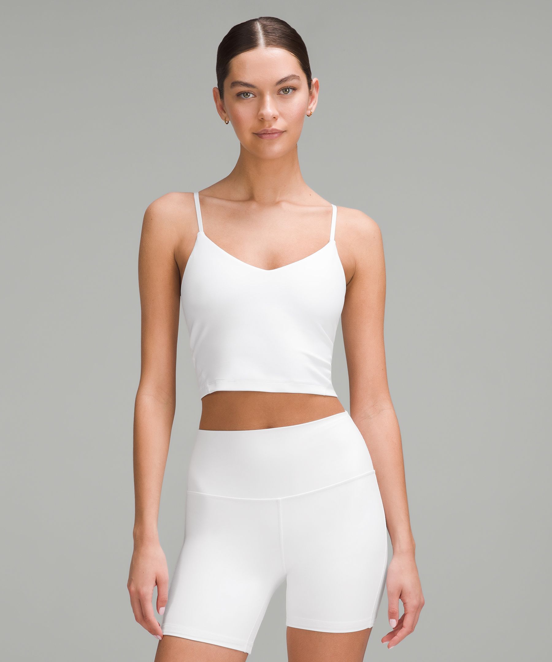  ルルレモン lululemon 女性 ルルレモン Align™ クロップキャミタンクトップ *ライトサポート、A/Bカップ - タンクトップ - ダンス