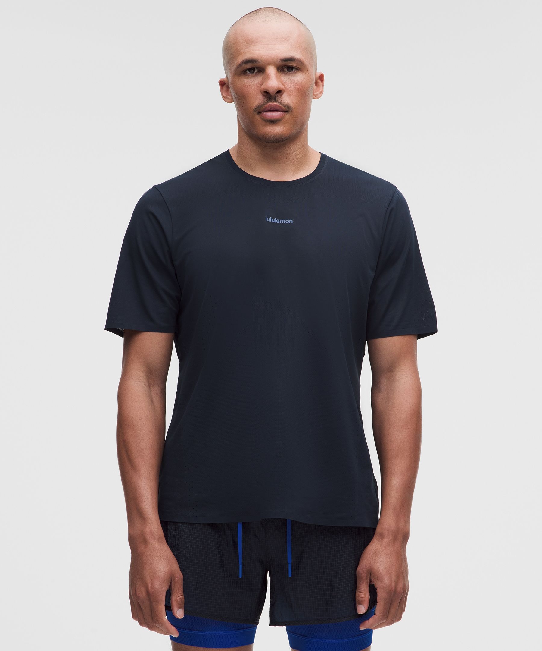  ルルレモン lululemon 男性 メンズ Fast and Free 半袖シャツ *レース丈 - ショートスリーブシャツ - ランニング