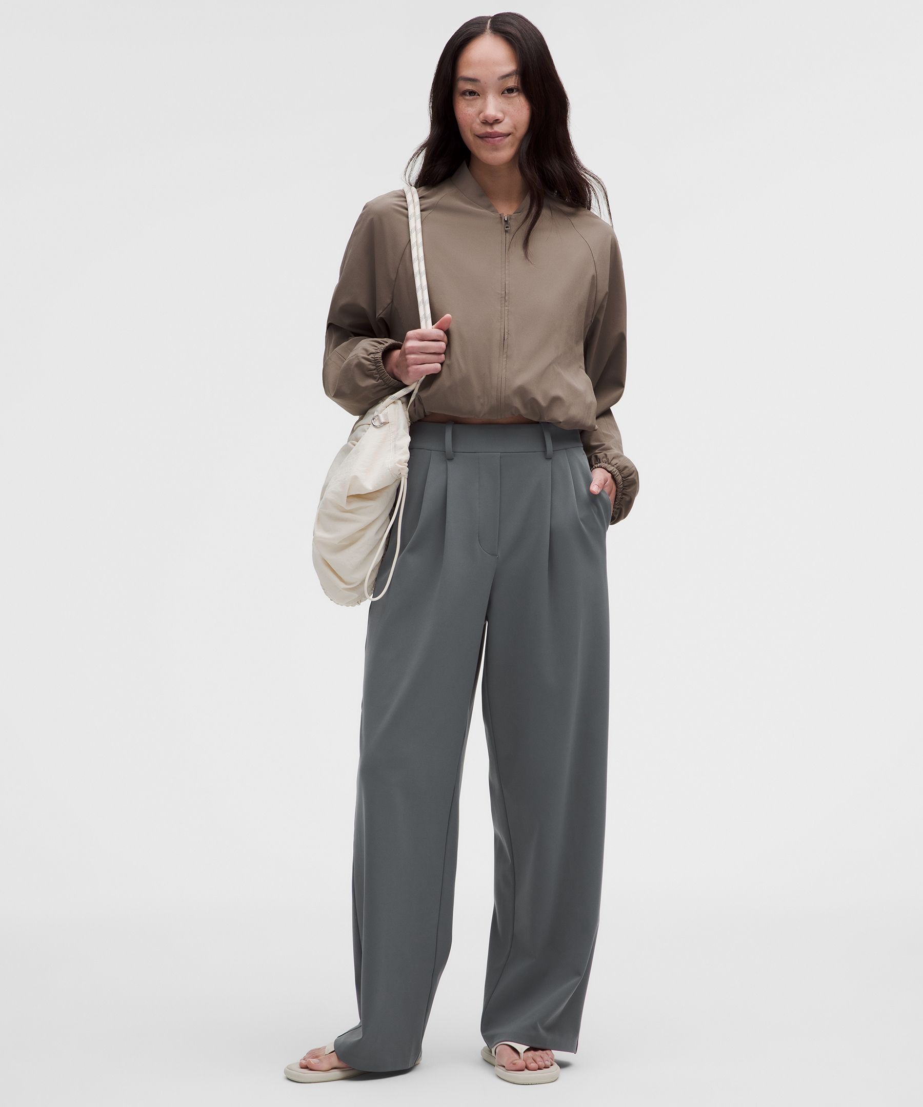 [公式] ルルレモン lululemon 女性 Daydrift ハイライズトラウザー *アジアフィット - トラウザーズ - カジュアル