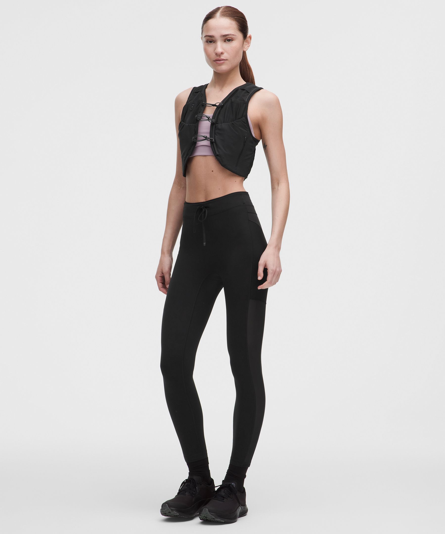 [公式] ルルレモン lululemon 女性 No Line ハイライズランニングタイツ 25インチ ...