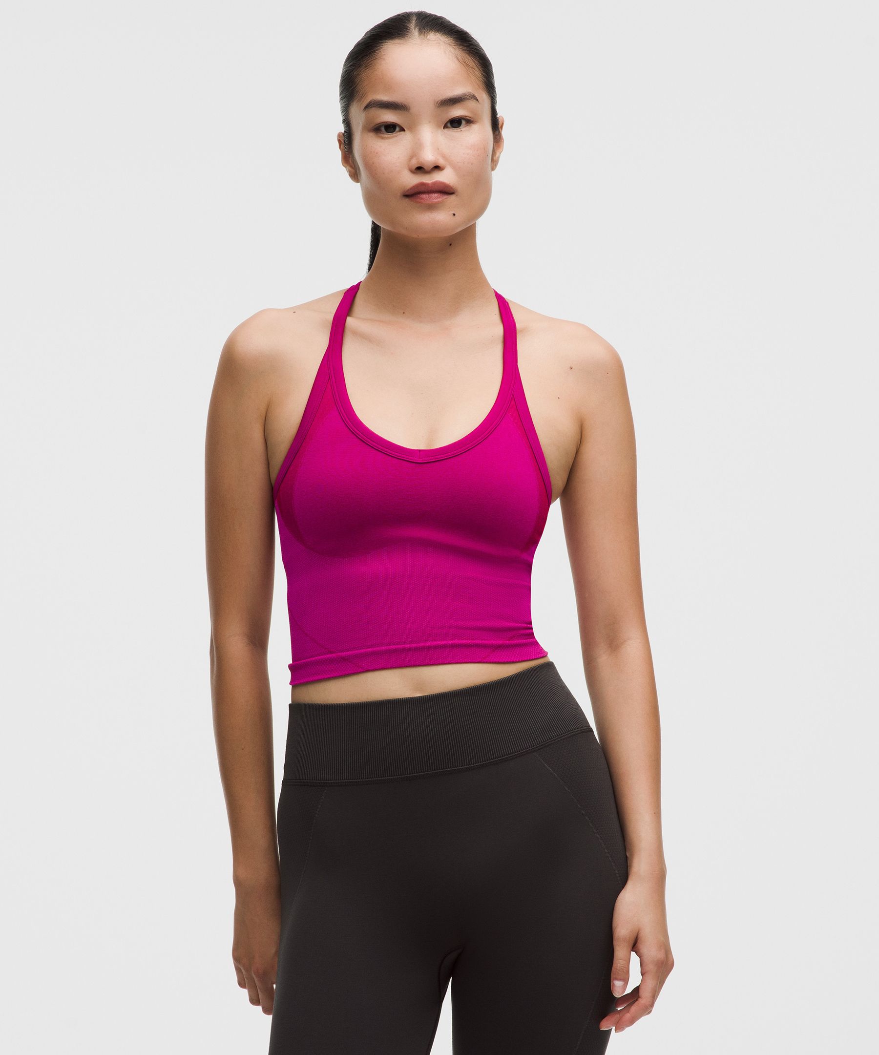 [公式] ルルレモン lululemon Get Low クロスバックトレーニングタンクトップ *ライトサポート、B/Cカップ