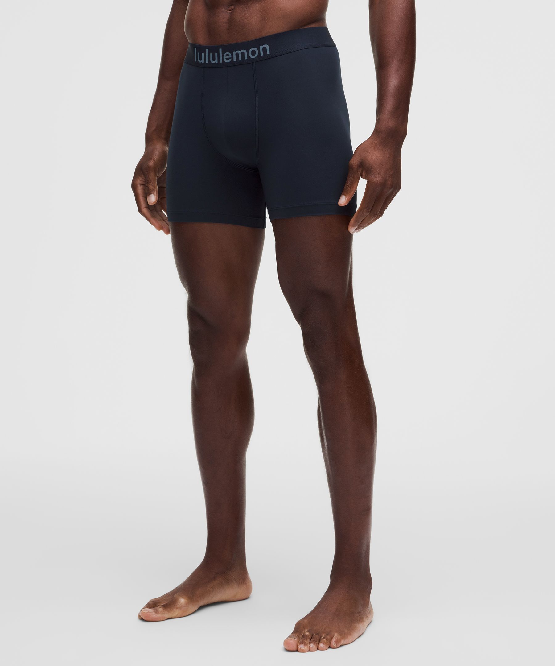 [公式] ルルレモン lululemon 男性 ソフトストレッチ Active ボクサーブリーフ 股下5インチ - アンダーウェア - トレーニング
