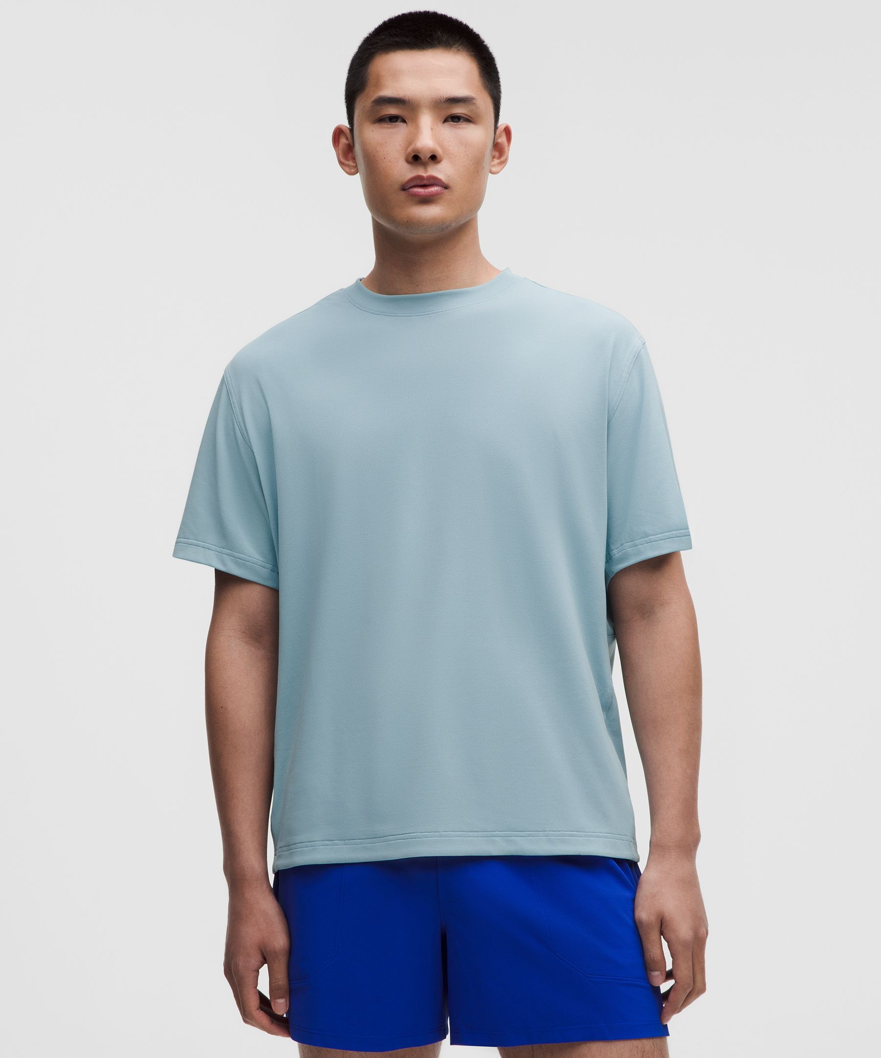  ルルレモン lululemon 男性 EasySet トレーニング半袖シャツ - ショートスリーブシャツ - トレーニング