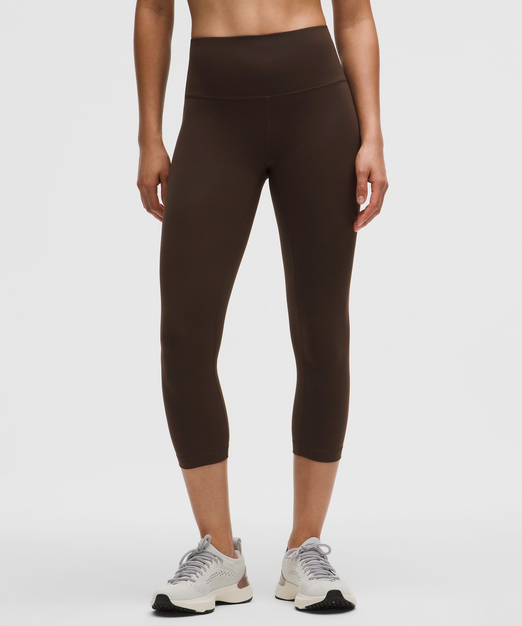 ルルレモン 公式ショップの[公式] ルルレモン lululemon 女性 Wunder Train ハイライズクロップパンツ 21インチ - レギンス - ハイキング｜アングル2