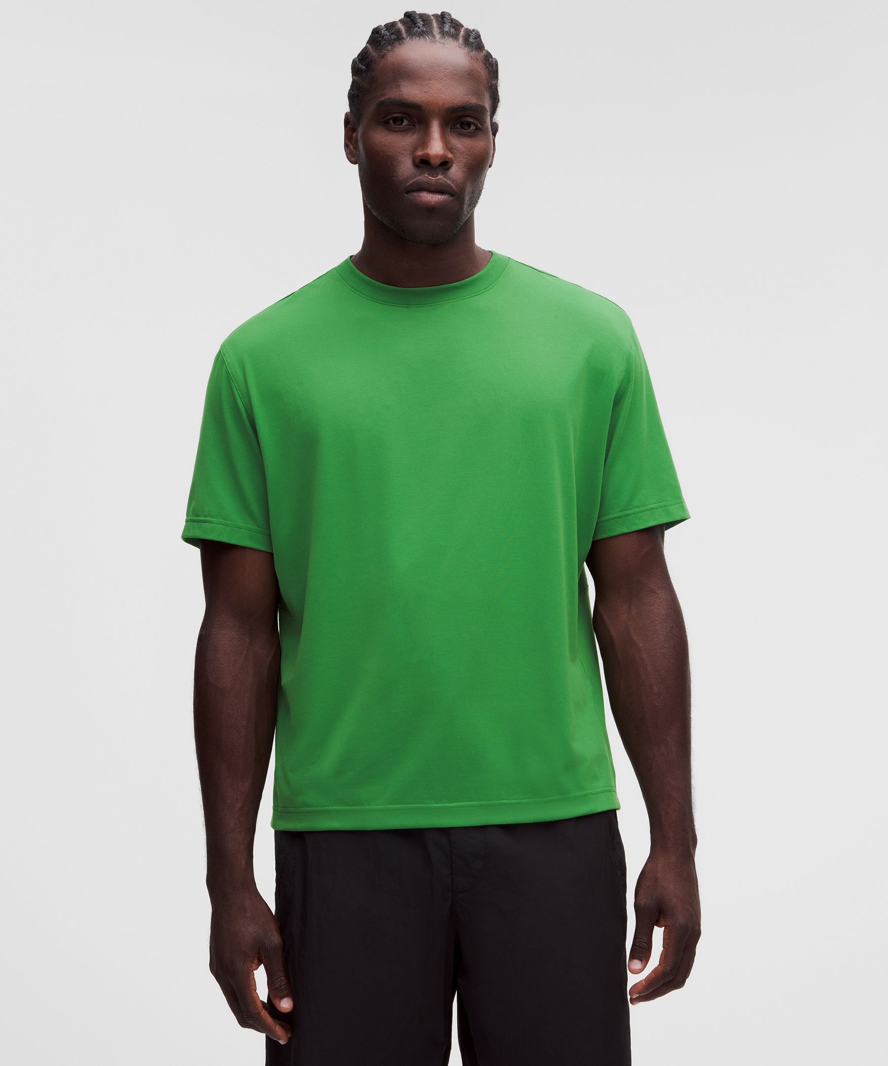  ルルレモン lululemon 男性 EasySet トレーニング半袖シャツ - ショートスリーブシャツ - トレーニング