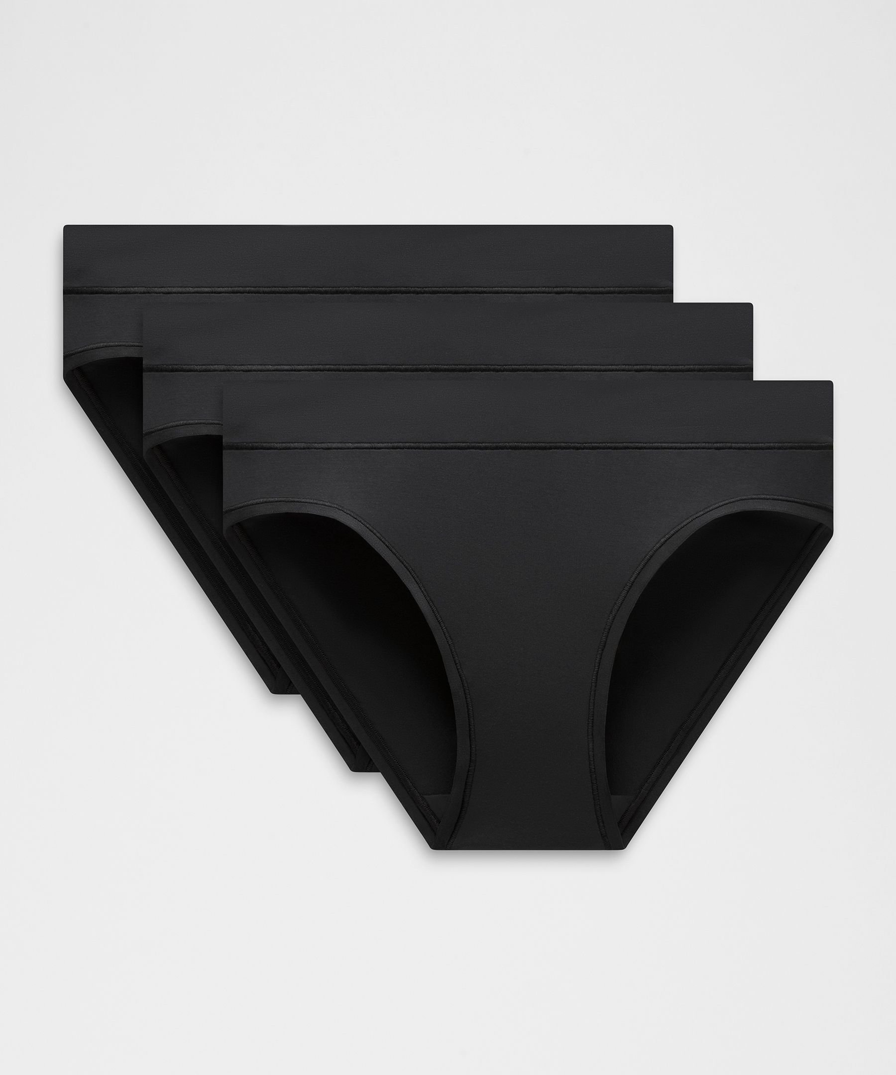  ルルレモン lululemon 女性 UnderEase ミッドライズ ビキニアンダーウェア *3Pパック - アンダーウェア - カジュアル