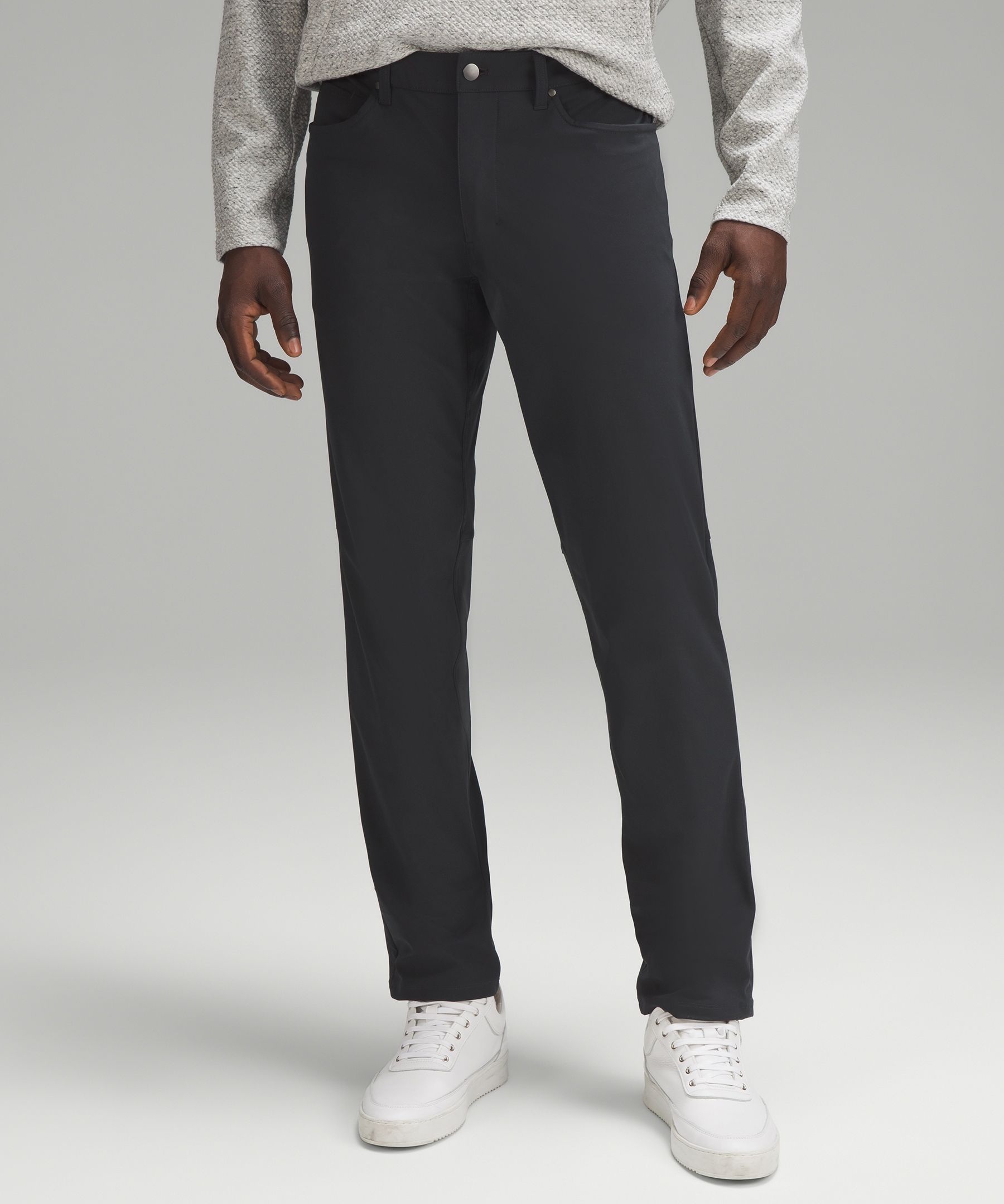 [公式] ルルレモン lululemon 男性 ABC クラシックフィット 5ポケットパンツ 股下34インチ *Warpstreme - パンツ - カジュアル