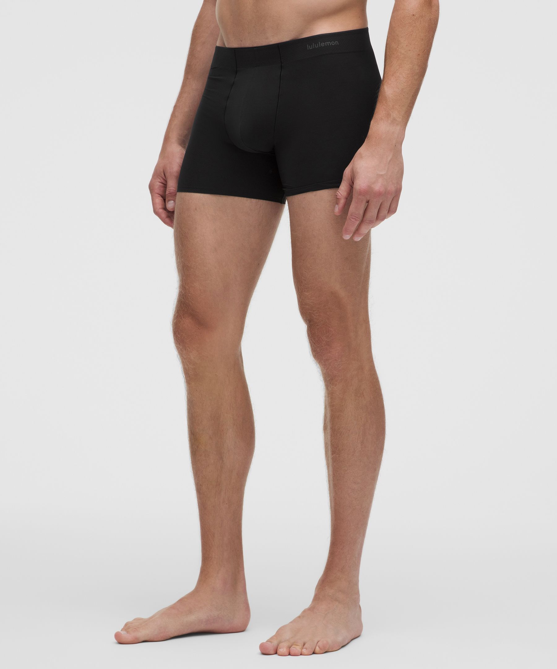 [公式] ルルレモン lululemon 男性 グリッドメッシュ アクティブボクサーブリーフ 股下4.5インチ - アンダーウェア - トレーニング