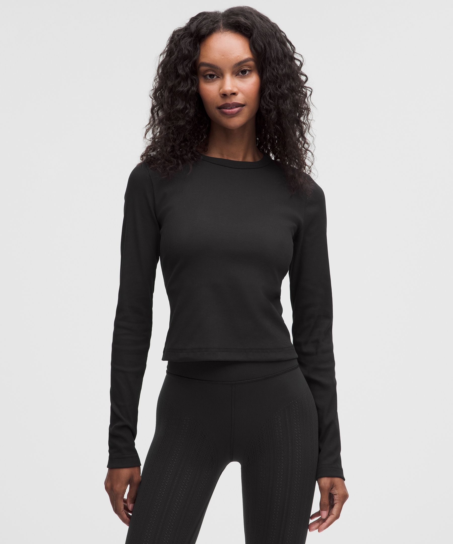 H9831-108◾️ルルレモン　クルーネックTシャツ長袖　ストレッチ　ヨガ 楽天市場】ルルレモン長袖の通販
