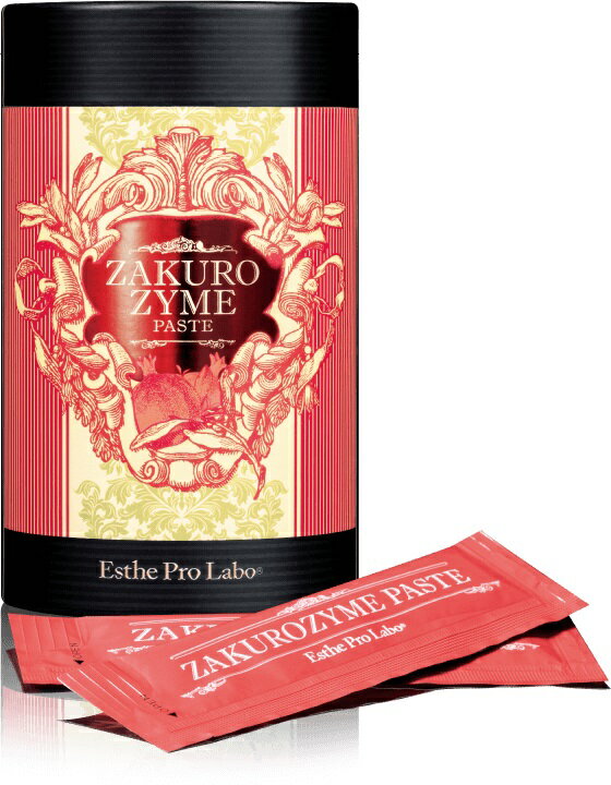 商品情報原材料ザクロペースト（国内製造）、デーツ、ザクロエキス末（食物繊維、ザクロエキス）、植物発酵乳酸菌含有エキス（（粗糖（国内製造）、りんご、パイナップル、大根、その他）、ザクロ濃縮果汁、フルーツ抽出物、レモン濃縮果汁、ユズ果汁、ブドウ濃縮果汁、梅エキス、リンゴ濃縮果汁）（一部に、大豆・りんご・バナナ・ごまを含む）内容量300g（10g×30袋）メーカー株式会社プロラボ ホールディングス製造国日本製商品区分健康食品広告文責株式会社永豊商事072-920-7647エステプロ・ラボ Esthe Pro Labo ザクロザイムペースト 30袋 ☆全国送料無料☆ 重なる発酵の力で10年続く美しさを 毎日のビューティルーティーンに 「ザクロザイムペースト」はザクロに含まれる美容成分“エラグ酸”と、発酵ザクロ＆植物発酵液に着目したダブル発酵ペーストです。高品質といわれるサーヴェ産マラス種の「ペルシャザクロ」を使用し、実から種まで丸ごとコールドプレスしたザクロエキスに白砂糖などを使用せず、「デーツ」を加えて発酵させました。さらに、植物発酵液「ハーブザイム 113 グランプロ オラックス」を加えて低温で濃縮することで、ザクロ約1.5個分の美容成分“エラグ酸”を含有した濃厚なダブル発酵ペーストになりました。“ザクロ発酵”＆“植物発酵液”の重なる発酵の力で10年先のエイジングケアを創ります。携帯便利でおいしく続けられるスティックタイプのサプリメント。ヨーグルトやスイーツとの相性も抜群です。お湯やハーブティーに溶かしてザクロドリンクとしても美味しくお召し上がりいただけます。 注目の成分「エラグ酸」が気になる ザクロを手軽に取り入れたい 発酵食品を取り入れたい 1