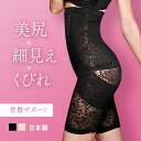 SAKURA SHAPE (R)【日本製 シェイプウェア専門】高品質が評価 累計55万枚突破!超ロングセラー 超 ハイウエスト ガードル 骨盤ガードル×ウエストニッパーW機能 お腹引き締め 上半身太ももトータルケア 骨盤矯正 卒業式 スーツ 母 40代 体型カバー 入学式 ウエスト82まで