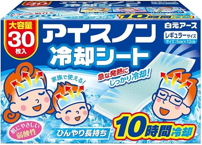 【訳あり】アイスノン 冷却シート レギュラーサイズ 3
