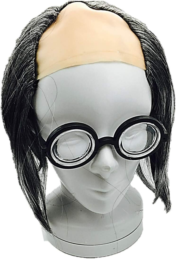 【訳あり】ST TS 爆発 天才 博士 ハゲ カツラ 大学 教授 科学者 白髪 はくはつ コスプレ ウィッグ 仮装 変装 はげづら X000R2H9G9 B07PT6S4R7 A-04478