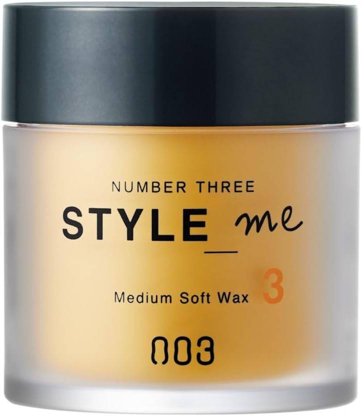【訳あり】ナンバースリー スタイルミー ミディアムソフトワックス ヘアワックス 50g