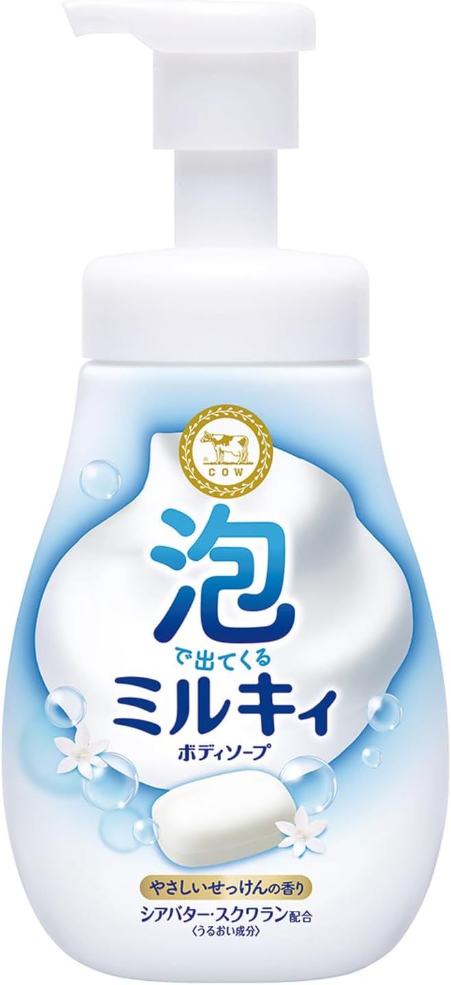 乐天商城 - 【訳あり】泡ミルキィボディソープやさしいせっけんポンプ付550ML B0D1BVV5J5 4901525011709