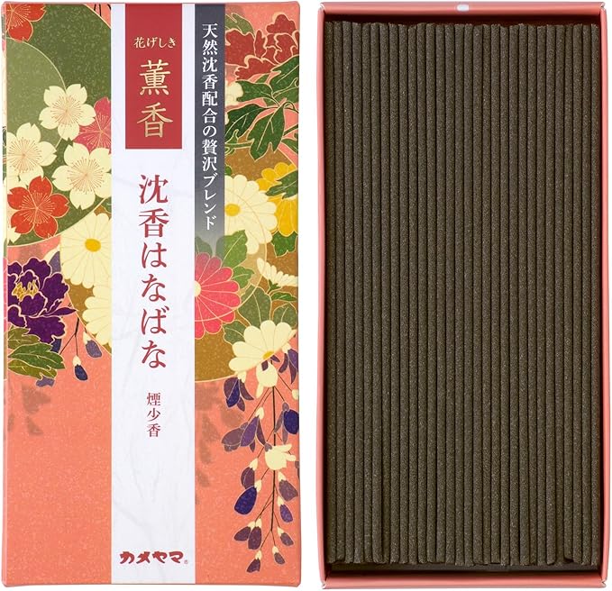 乐天商城 - 【訳あり】カメヤマ 花げしき 薫香 沈香はなばな 約100g 約220本 お線香 お香 煙少ない