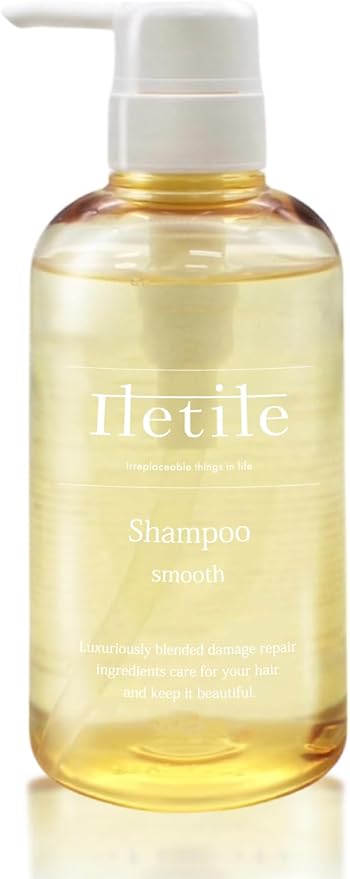 【訳あり】Iletile (アイルティル)【美容師が開発】 PPTリペア シャンプー トリートメント サロンシャンプー アミノ酸シャンプー ノンシリコンシャンプー (シャンプースムース400ml)