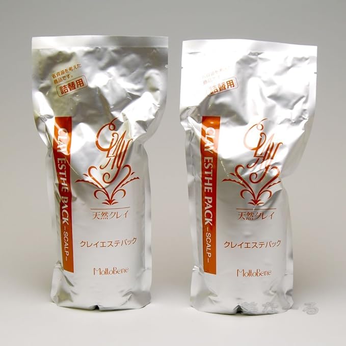 【訳あり】モルトベーネ クレイエステ パック 500g 詰め替え ×2個 セット
