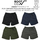 水陸両用アウトドアショーツPLAY AMPHIBIA Waterside Shorts single color typeプレイアンフィビア ウォーターサイドショーツ