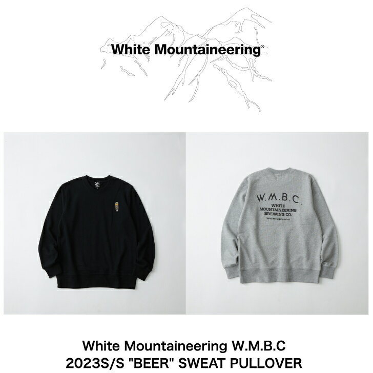 30%offSALEWhite Mountaineering W.M.B.C. BEER SWEAT PULLOVERӥ å ץ륪С