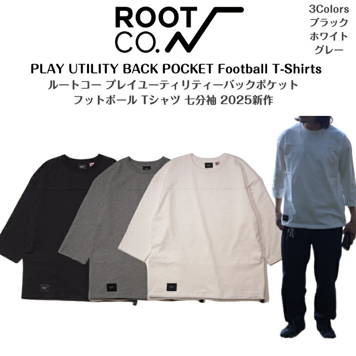 ROOT CO. 롼ȥ 2025 ʬµTۥХåݥå&ɥդPLAY UTILITY BACK POCKET...