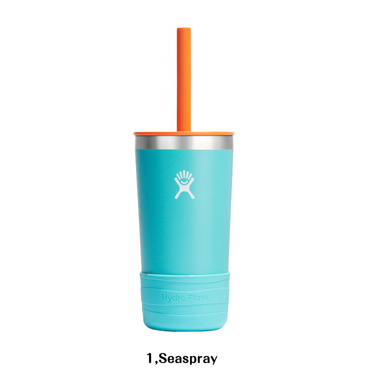 【Hydro Flask ハイドロフラスク】12 oz タンブラー キッズストローリッド(354mL)1...