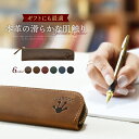 【超目玉品!最大38%OFFクーポン】 本革ペンケース レザー 本革 ペンケース おしゃれ 赤 牛革 ブランド テスト ポーチ型 レディース 緑 1本 ブラック...